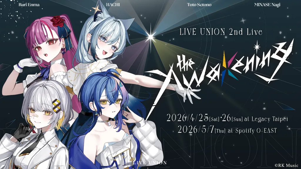 LIVE UNION 2nd Live "The Awakening" 